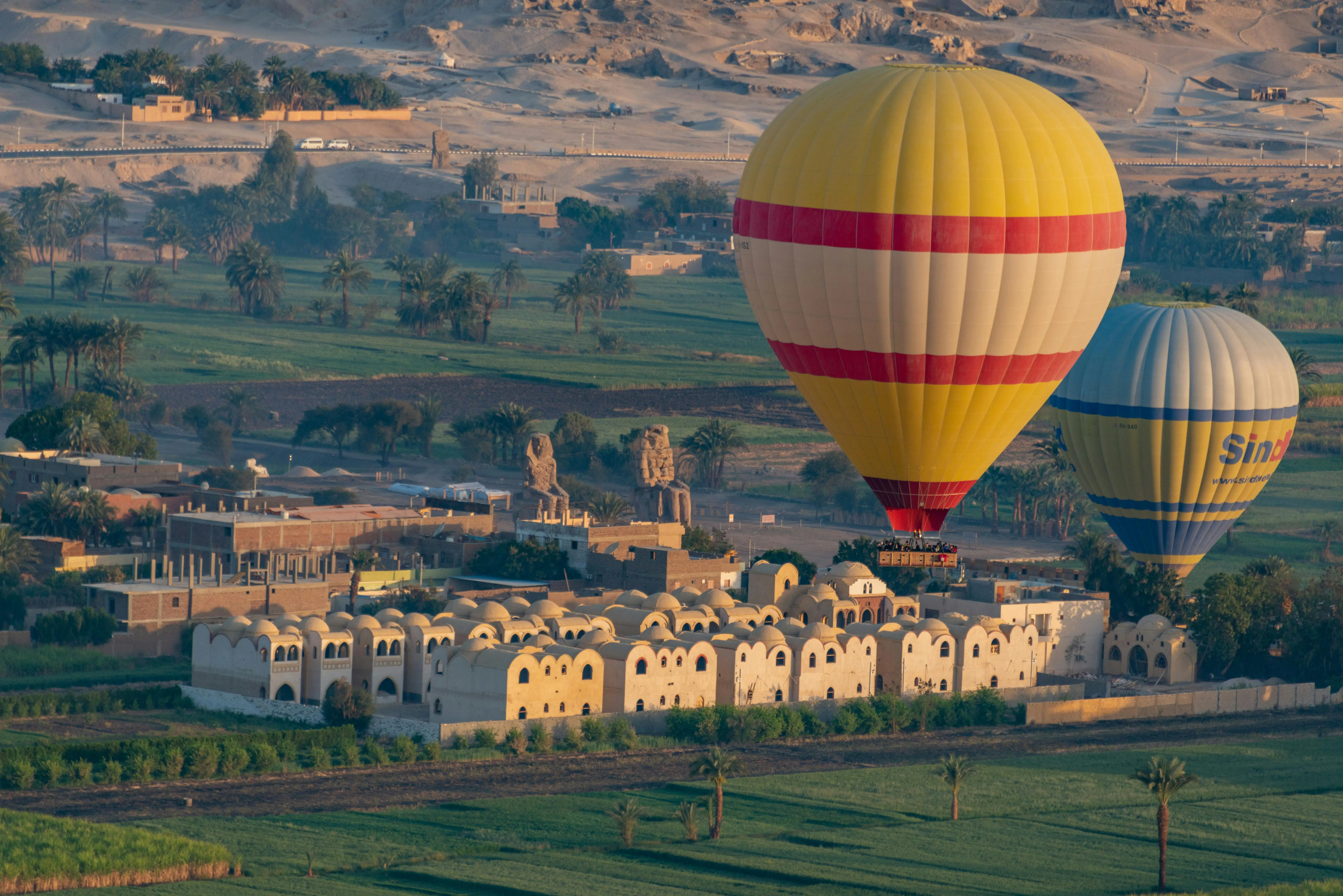 2 days tour to Luxor from Hurghada with Hot air balloon
